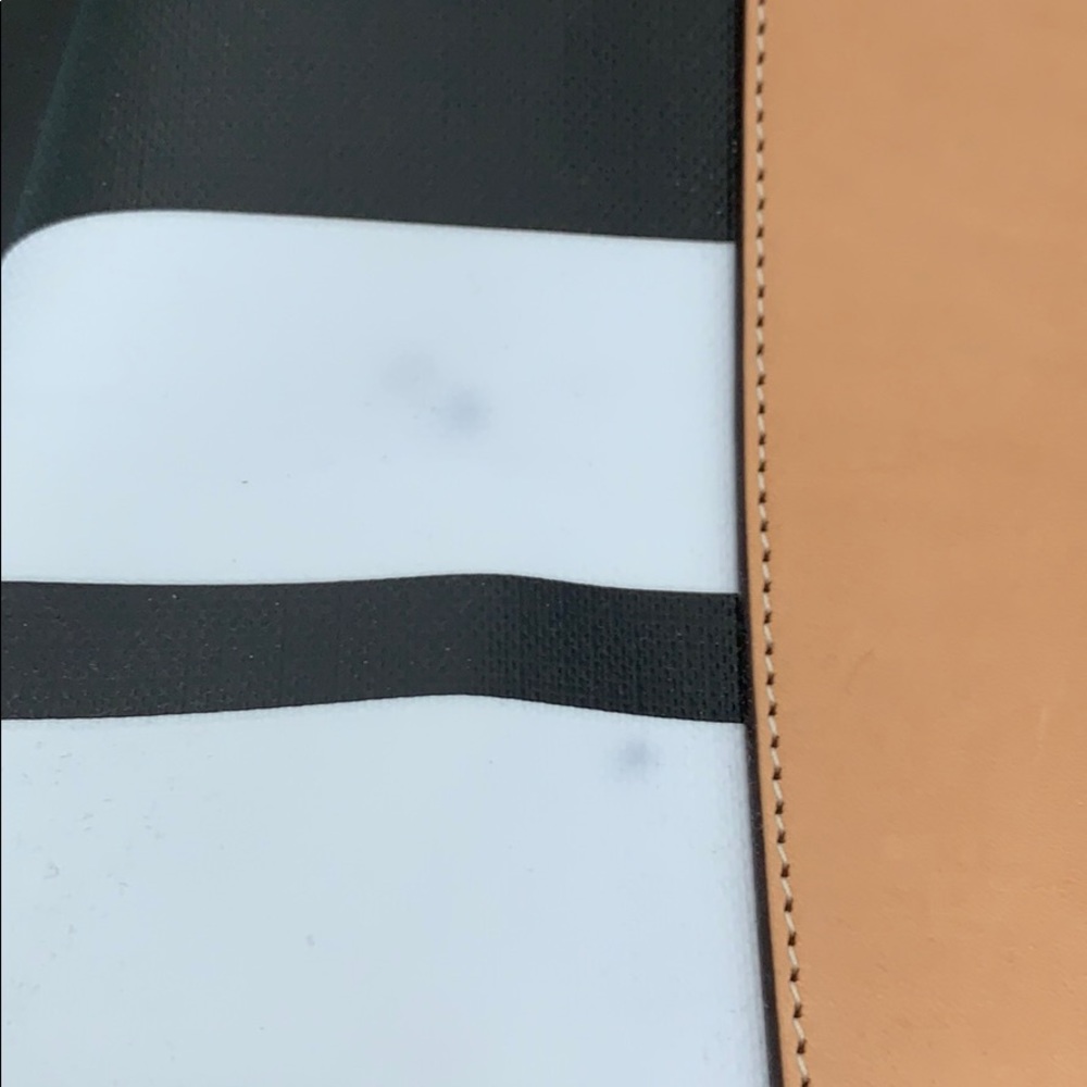 Coach Black & White Large Tote - Picture 6 of 8